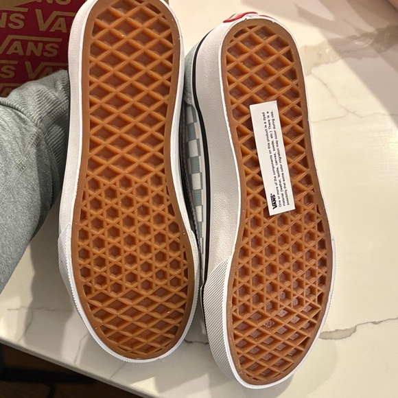 Vans Old Skool V pure grey color theory checkerboard - Picture 5 of 8